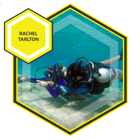 Rachel Tarlton, Scuba Instructor