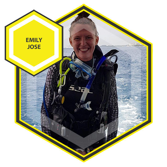 Emily Jose - PADI & SSI Scuba Instructor