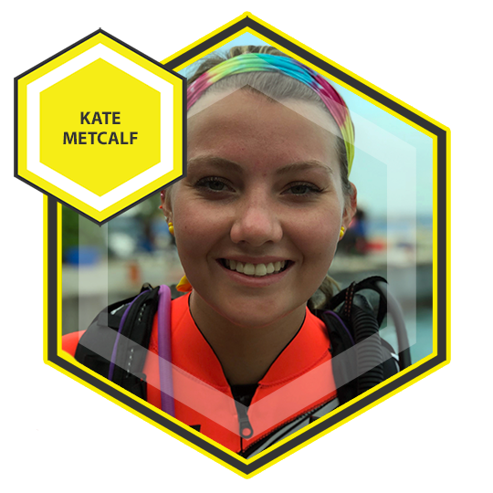Kate Metcalf, Scuba Instructor